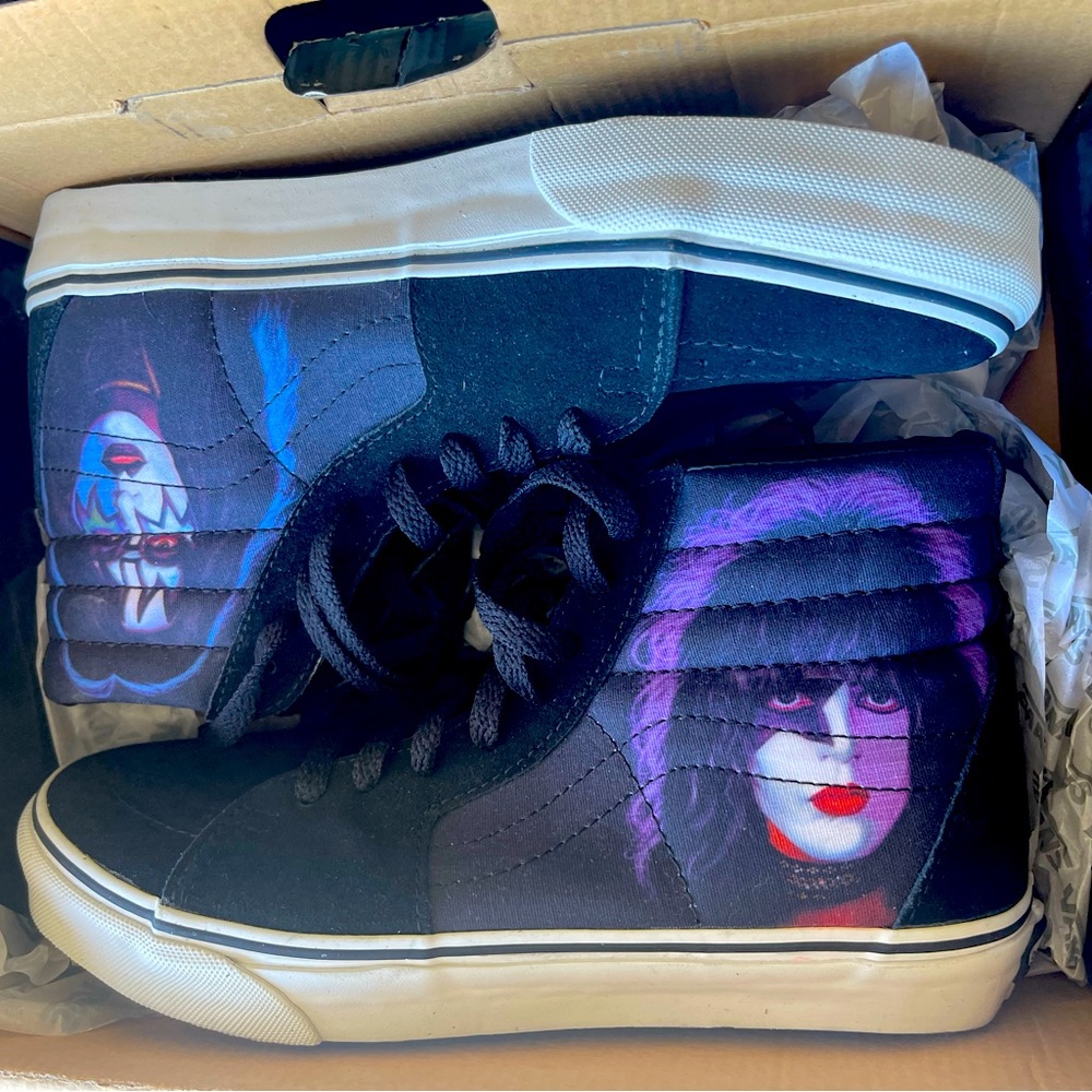 KISS solo albums Vans high tops